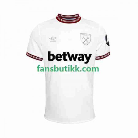 Fotballdrakt West Ham United Bortetrøye 2023-2024 Kortermet